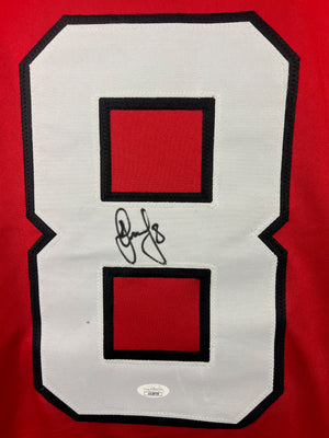 Dainius Zubrus signed autographed professional jersey JSA COA