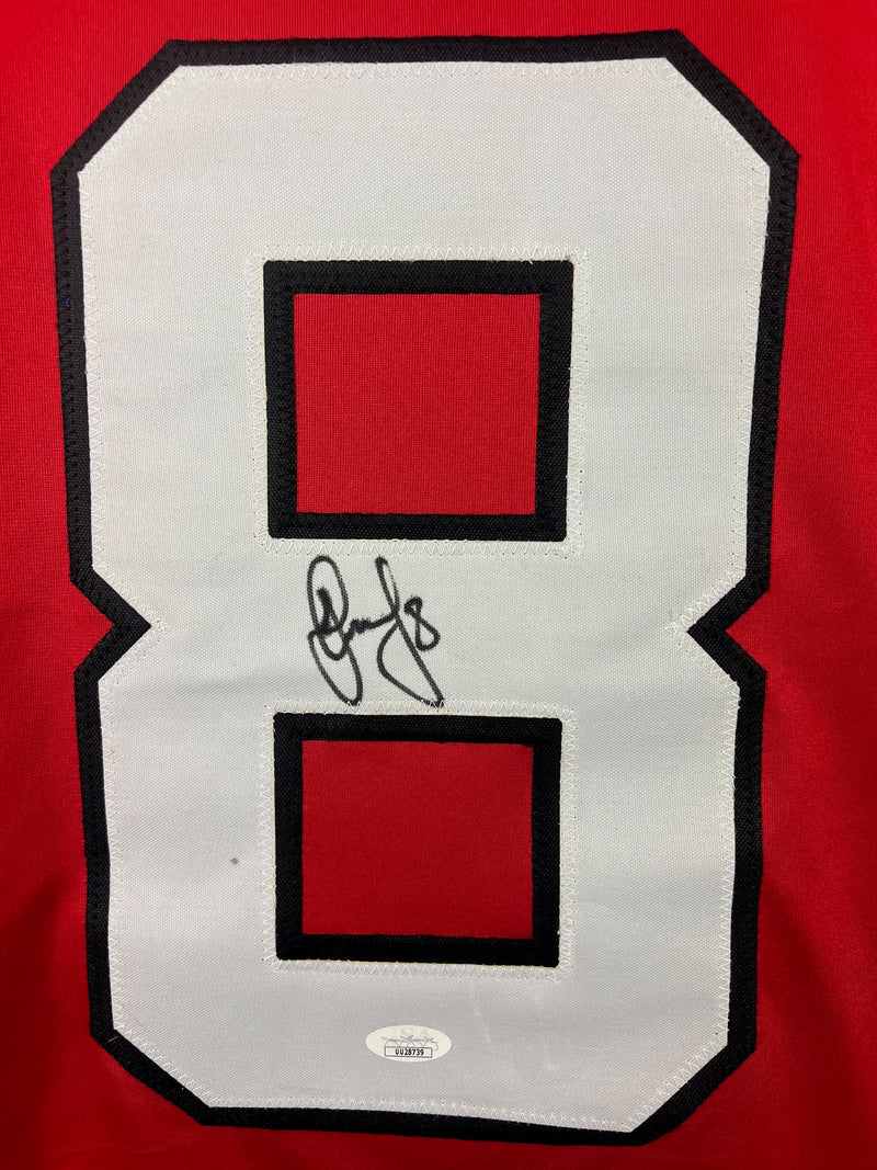 Dainius Zubrus signed autographed professional jersey JSA COA
