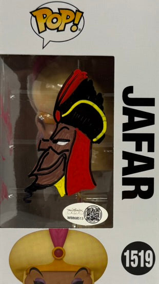 Nik Ranieri autographed signed inscribed illustrated Funko Pop JSA Disney Aladin