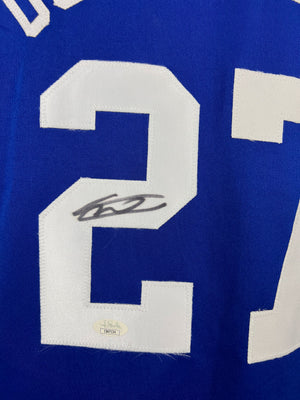 Vladimir Guerrero Jr. autographed signed jersey Toronto Blue Jays JSA COA
