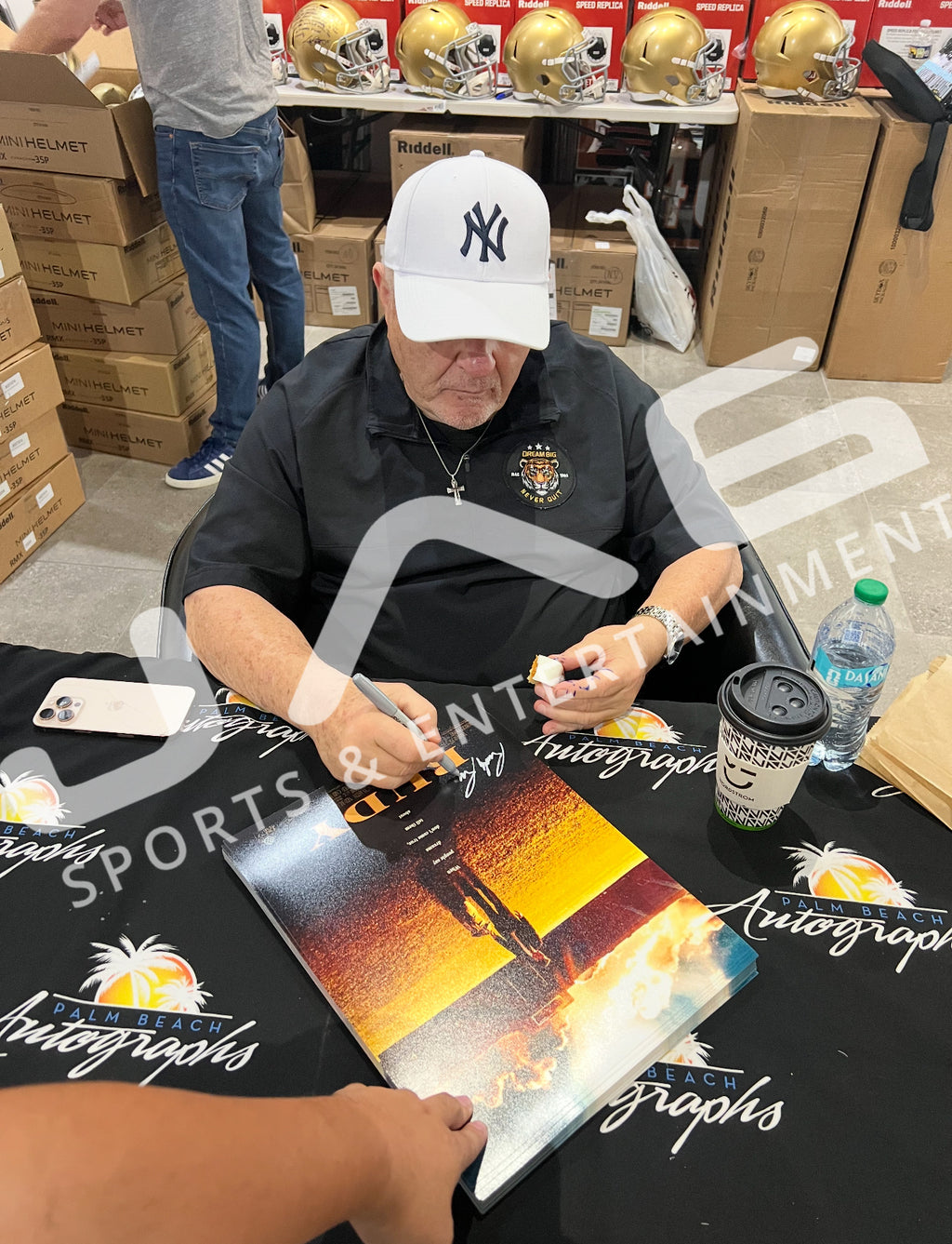 Rudy Ruettiger autographed signed 11x14 photo Notre Dame Fighting Irish JSA COA