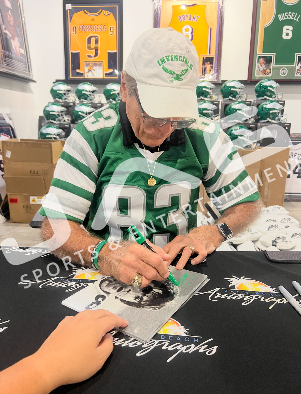 Vince Papale autographed signed inscribed 8x10 photo Philadelphia Eagles JSA COA