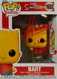 Nik Ranieri autographed signed inscribed illustrated Funko Pop JSA The Simpsons