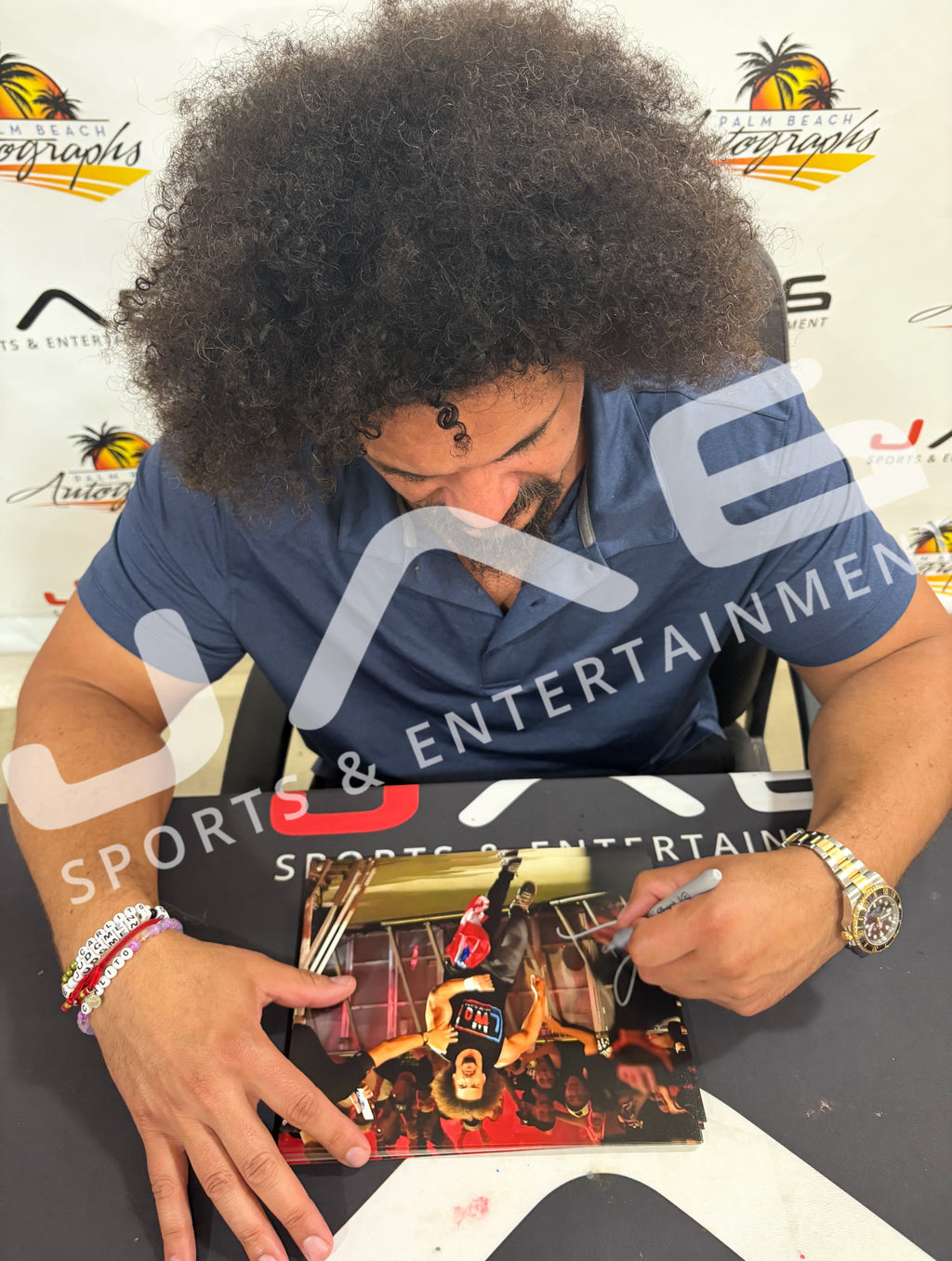Carlito autographed signed 8x10 photo JSA WWE WWF LWO