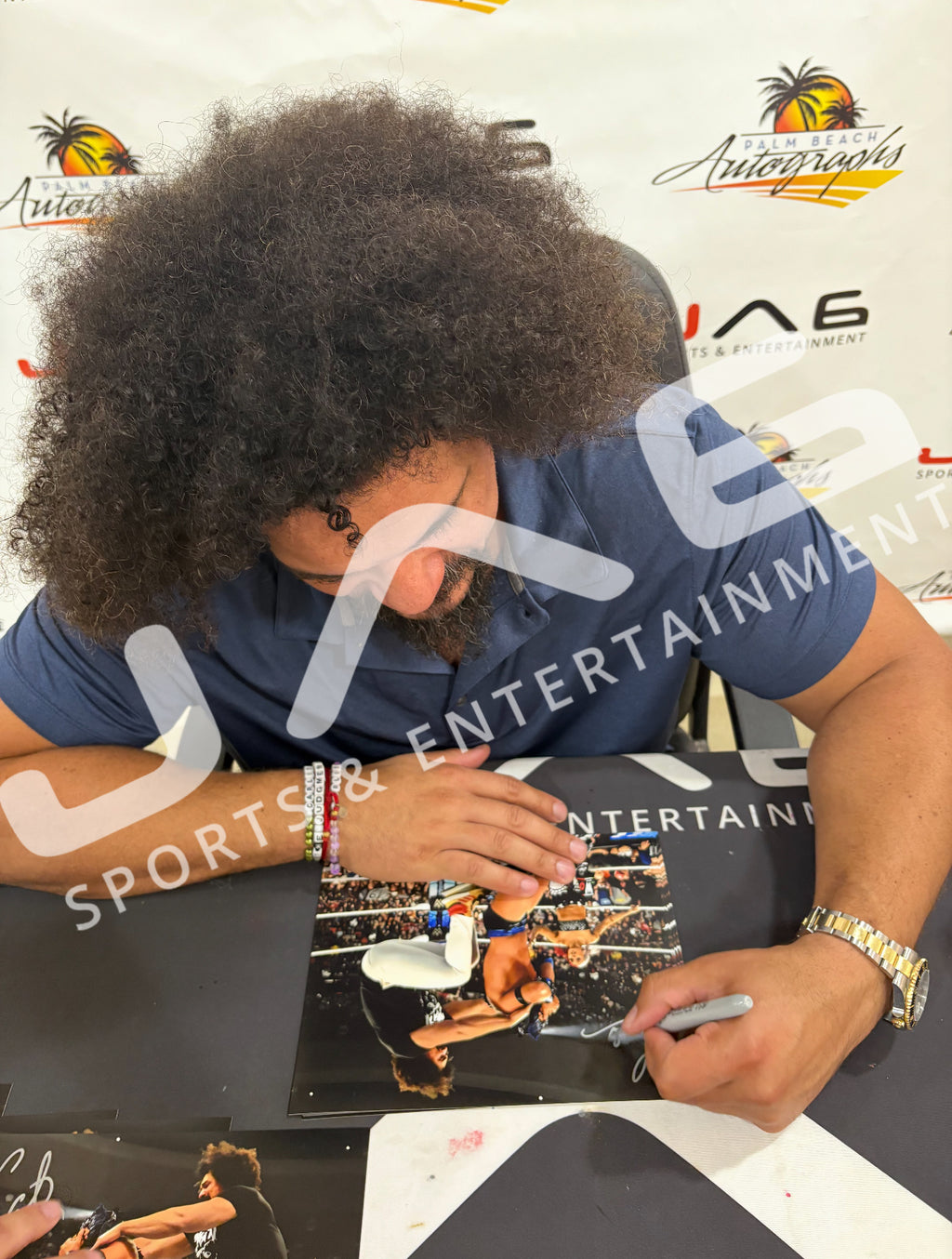 Carlito autographed signed 8x10 photo JSA WWE WWF LWO