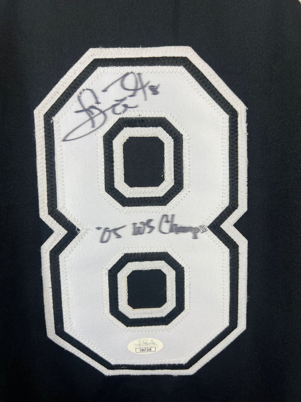 Carl Everett autographed signed inscribed jersey MLB Chicago White Sox JSA COA