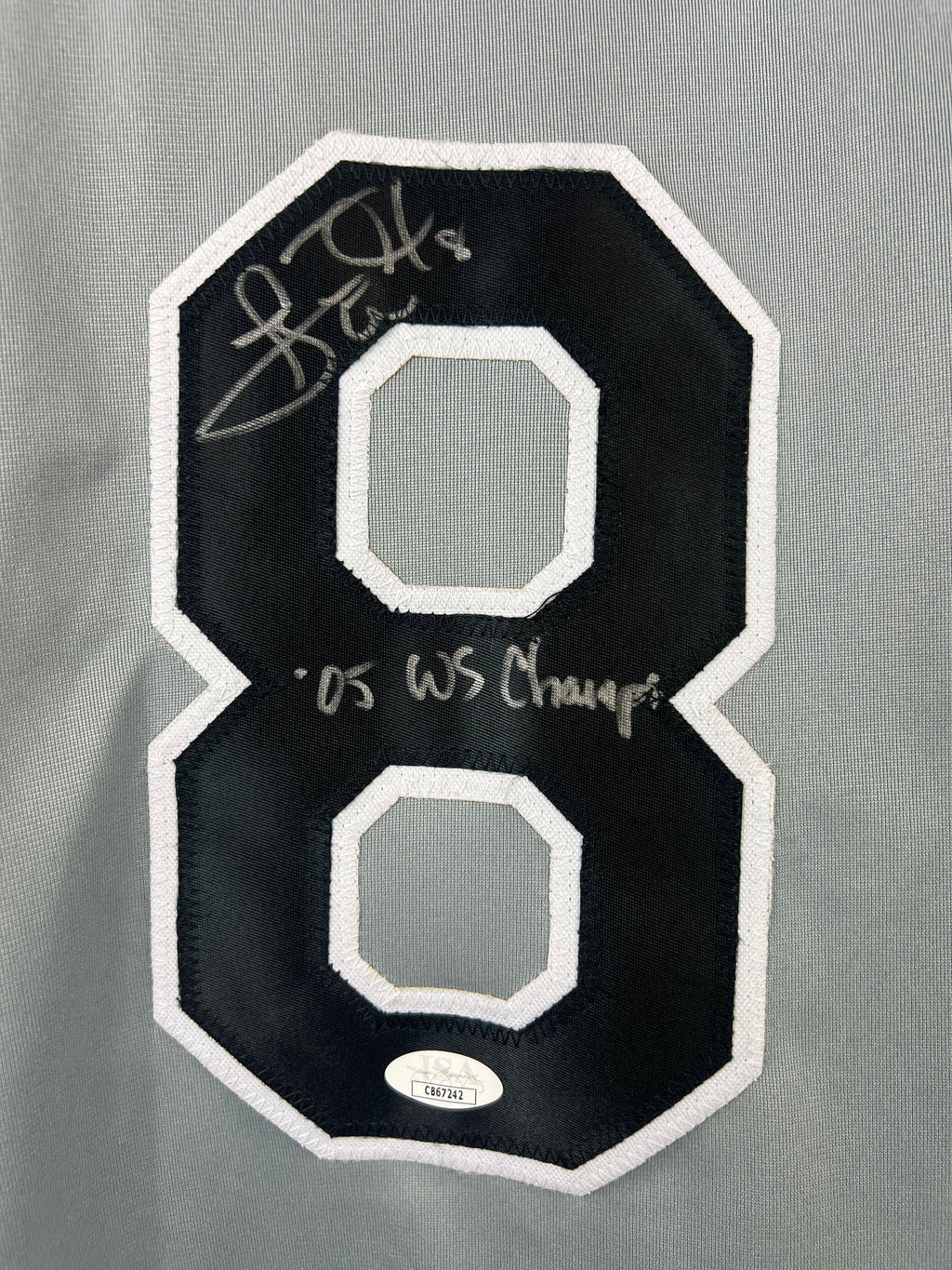 Carl Everett autographed signed inscribed jersey MLB Chicago White Sox JSA COA