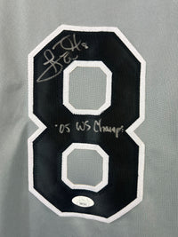 Carl Everett autographed signed inscribed jersey MLB Chicago White Sox JSA COA