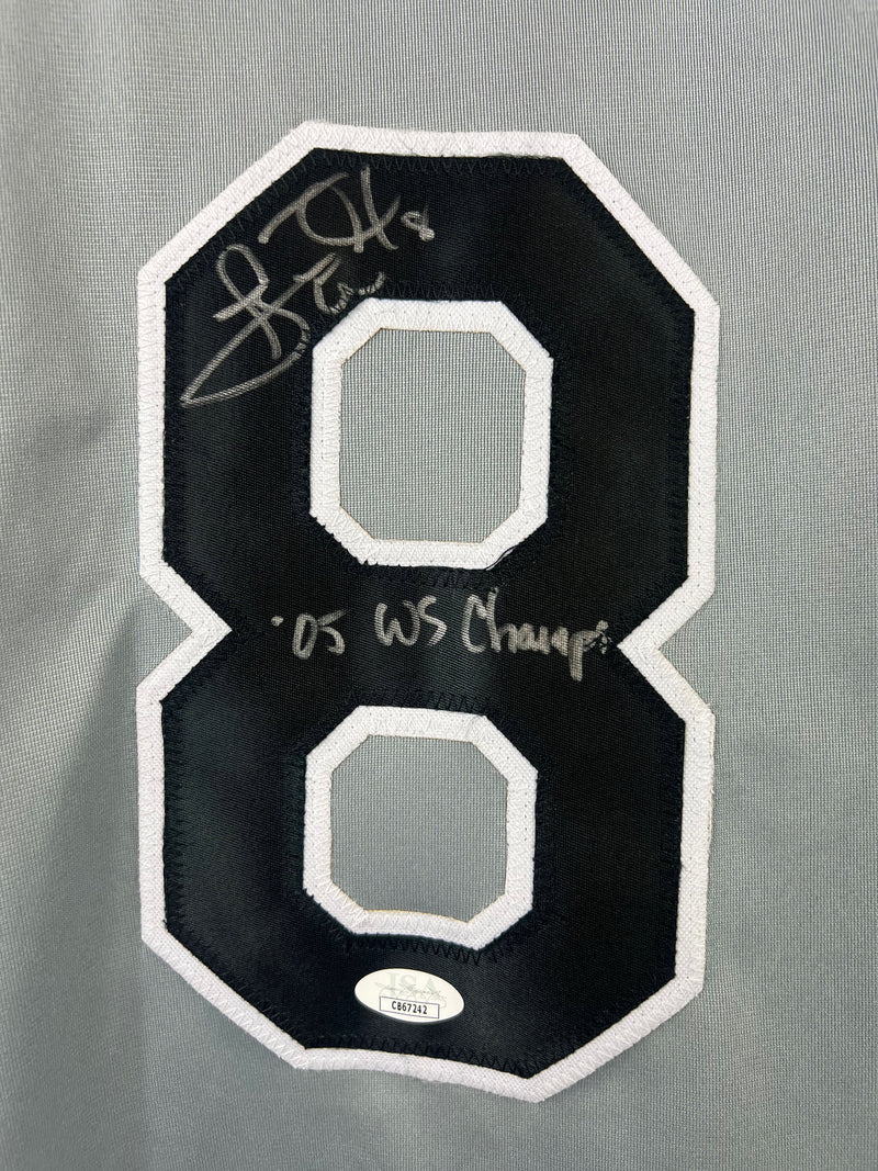 Carl Everett autographed signed inscribed jersey MLB Chicago White Sox JSA COA
