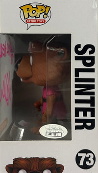 Kevin Clash autographed inscribed Funko Pop #73 JSA COA Splinter