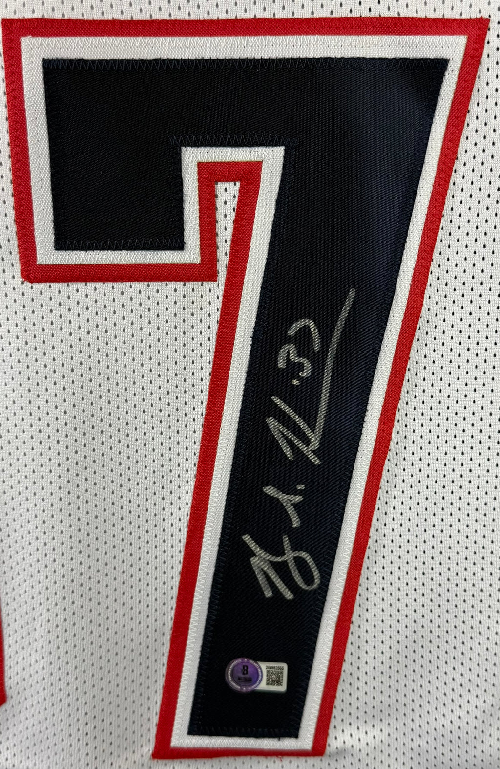 RODNEY HARRISON AUTOGRAPHED CUSTOM WHITE PRO STYLE JERSEY BAS