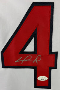 DAVID ORTIZ AUTOGRAPHED SIGNED CUSTOM WHITE PRO STYLE JERSEY JSA