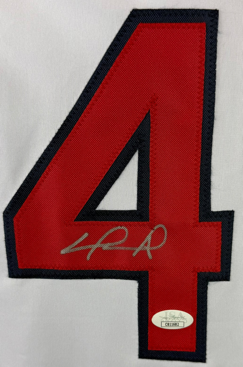 DAVID ORTIZ AUTOGRAPHED SIGNED CUSTOM WHITE PRO STYLE JERSEY JSA