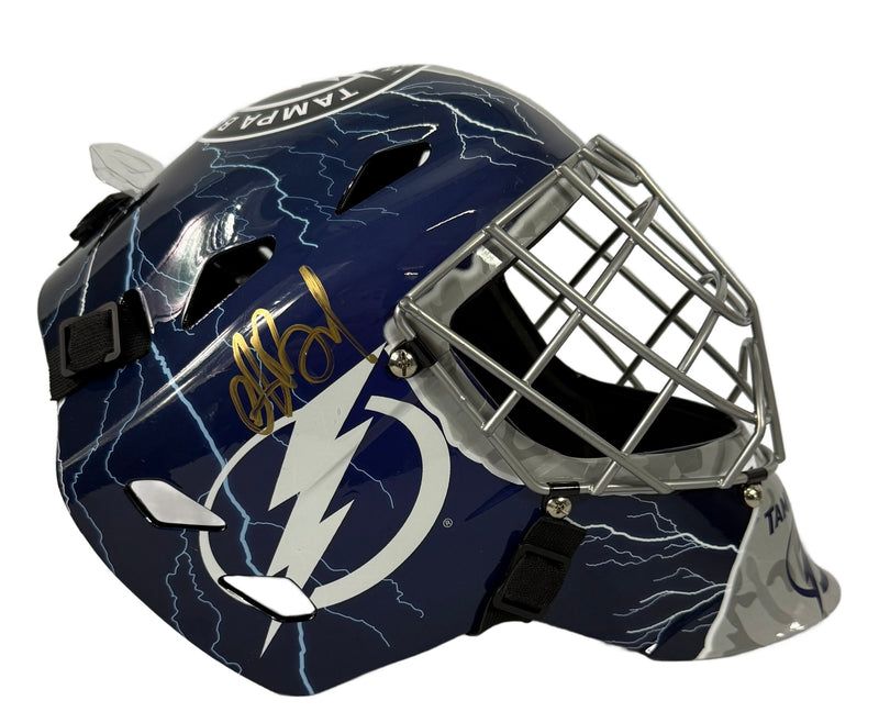 Andrei Vasilevskiy autographed signed full size mask NHL Tampa Bay Lightning JSA