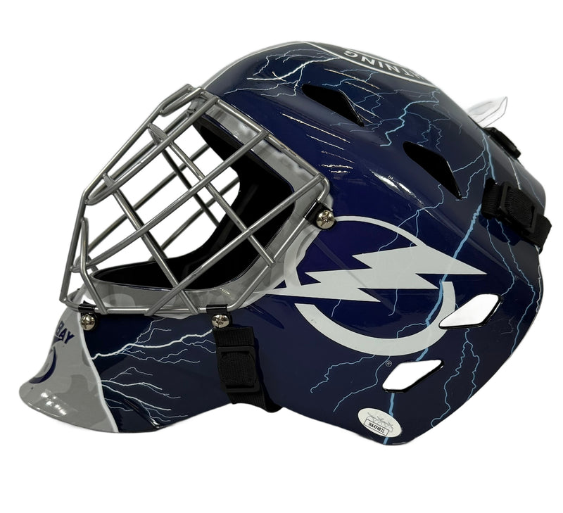 Andrei Vasilevskiy autographed signed full size mask NHL Tampa Bay Lightning JSA