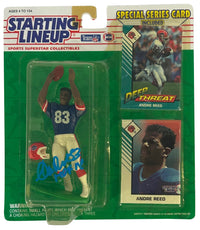Andre Reed autographed signed inscribed Starting Lineup Figure Buffalo Bills PSA