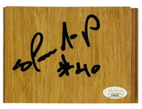 Shawn Kemp autographed signed inscribed floorboard Seattle SuperSonics JSA COA