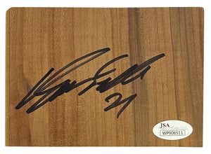 Dominique Wilkins autographed signed inscribed floorboard Atlanta Hawks JSA COA