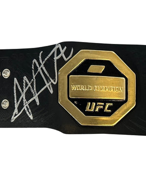 Khabib Nurmagomedov autographed signed belt UFC Conor McGregor JSA COA