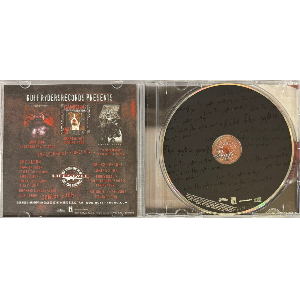 Jadakiss autographed signed CD Kiss Tha Game Goodbye JSA COA Jason Philips