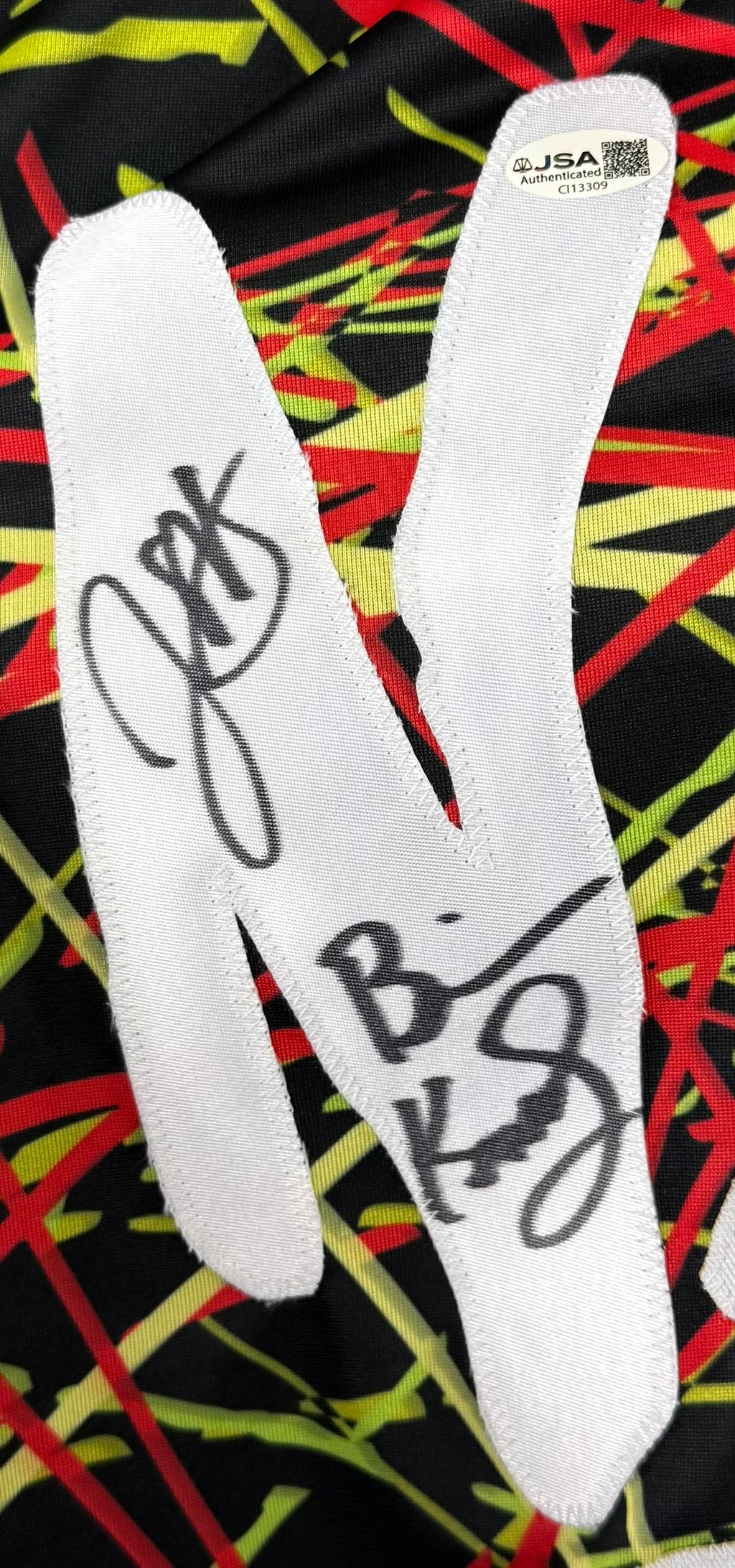 Brian Knobbs & Jerry Sags autographed signed jersey WWE WWF JSA Nasty Boys