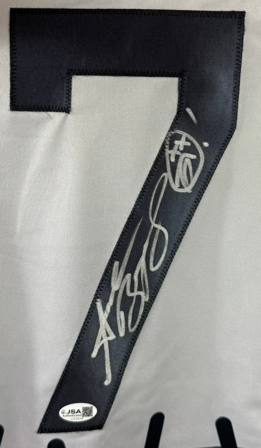 Andrew Bryniarski signed jersey Texas Chainsaw Massacre JSA Leatherface
