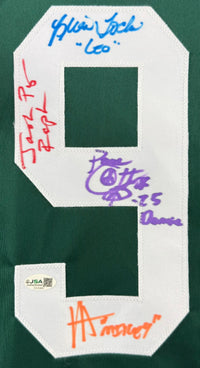 Cast signed inscribed jersey Teenage Mutant Ninja Turtles JSA Feldman Pais Rist Tochi