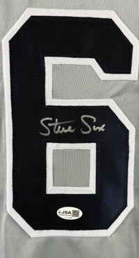 STEVE SAX SIGNED AUTOGRAPHED GREY PRO STYLE JERSEY JSA COA