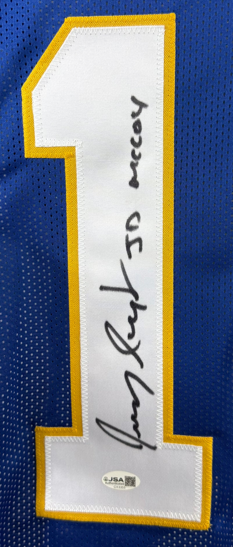Jeremy Sumpter autographed inscribed jersey Friday Night Lights JSA J.D McCoy