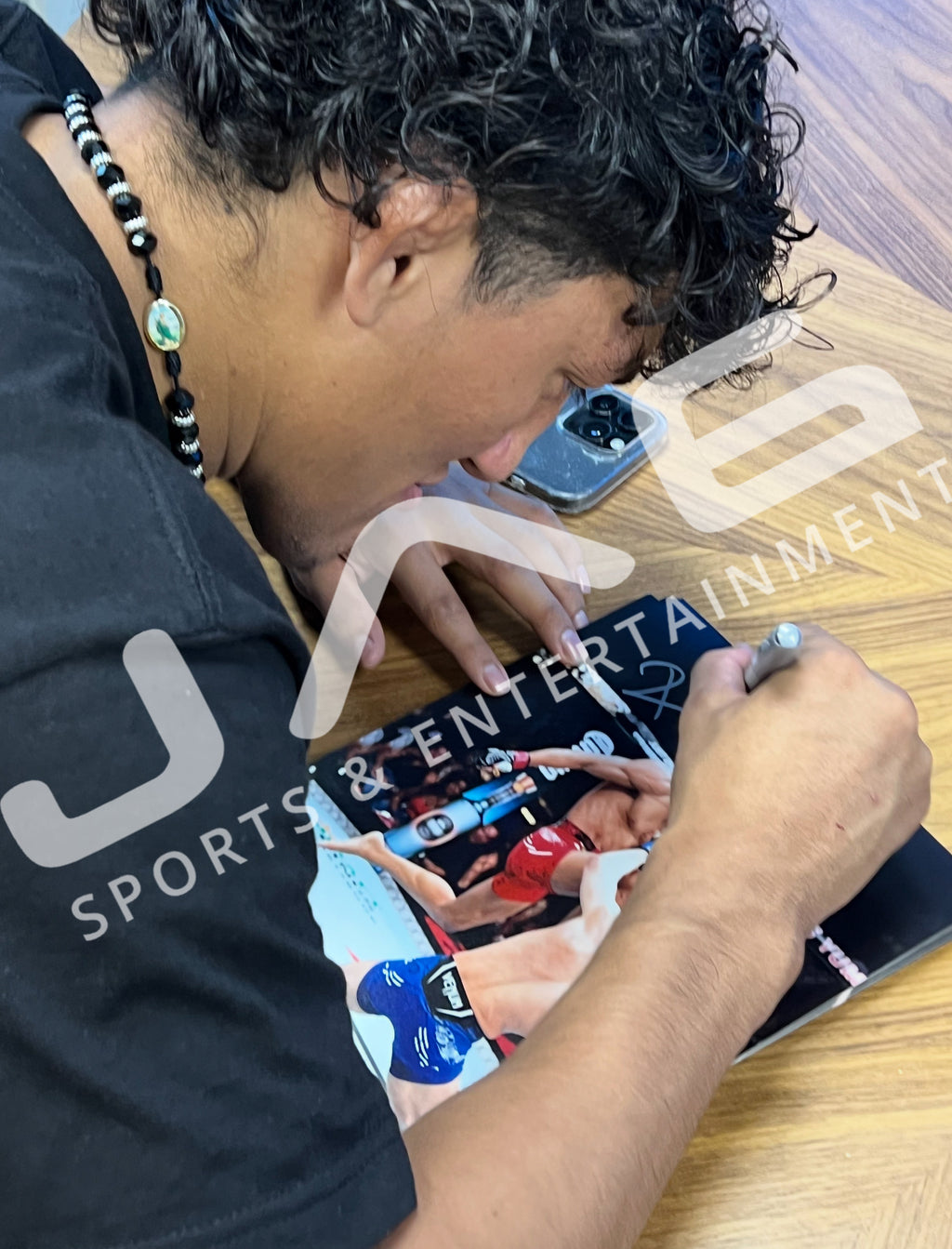 Raul Rojas Jr. autographed signed 8x10 photo JSA UFC Ricky Trucios