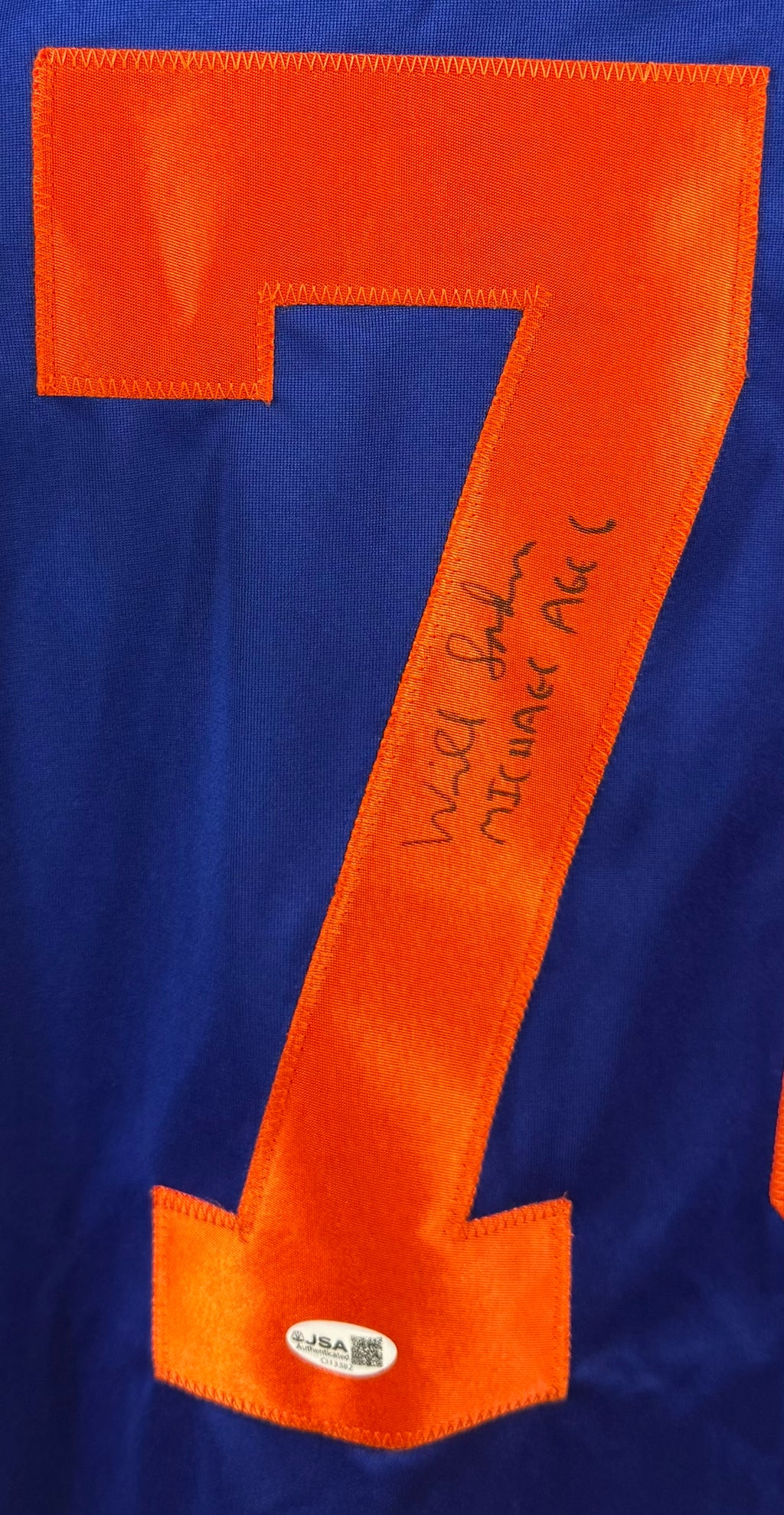 Will Sandin autographed signed inscribed jersey Michael Myers JSA Halloween