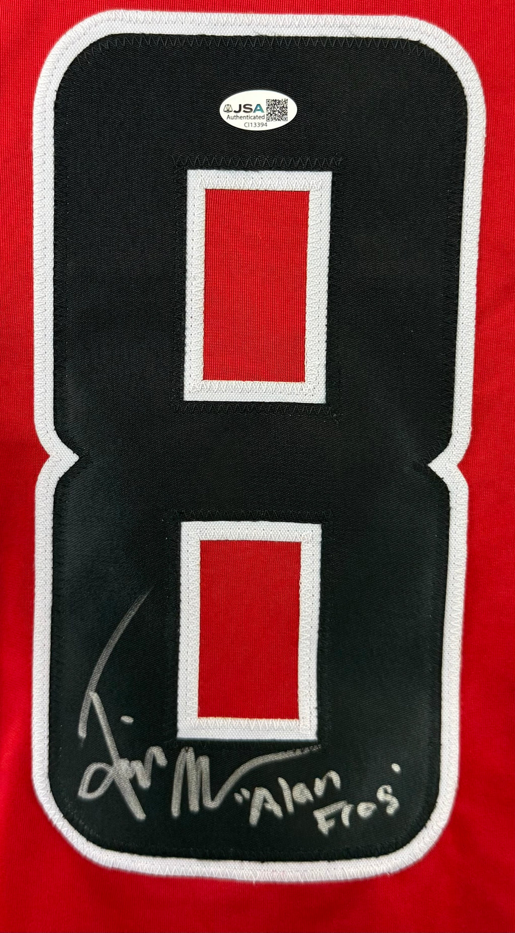 Jamison Newlander signed inscribed jersey Alan Frog JSA COA The Lost Boys