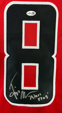 Jamison Newlander signed inscribed jersey Alan Frog JSA COA The Lost Boys
