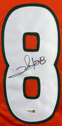 CLINTON PORTIS AUTOGRAPHED SIGNED ORANGE CUSTOM COLLEGE STYLE JERSEY JSA