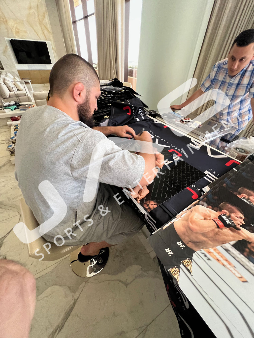 Khabib Nurmagomedov autographed signed 16x20 photo UFC Conor McGregor JSA