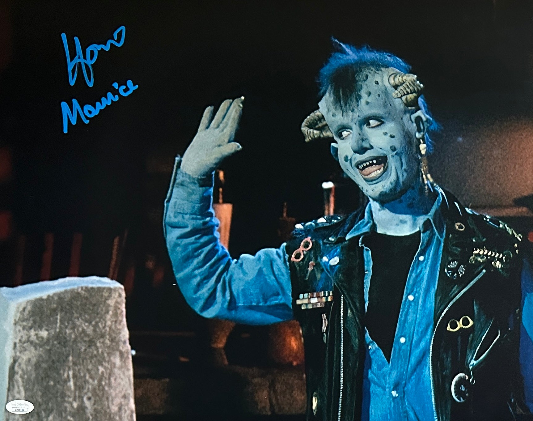 maurice from little monsters costume Howie Mandel autographed signed inscribed 16x20 photo Little Monsters – JAG Sports Marketing