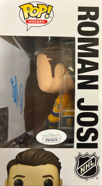 Roman Josi autograph signed funko pop #78 Nashville Predators JSA