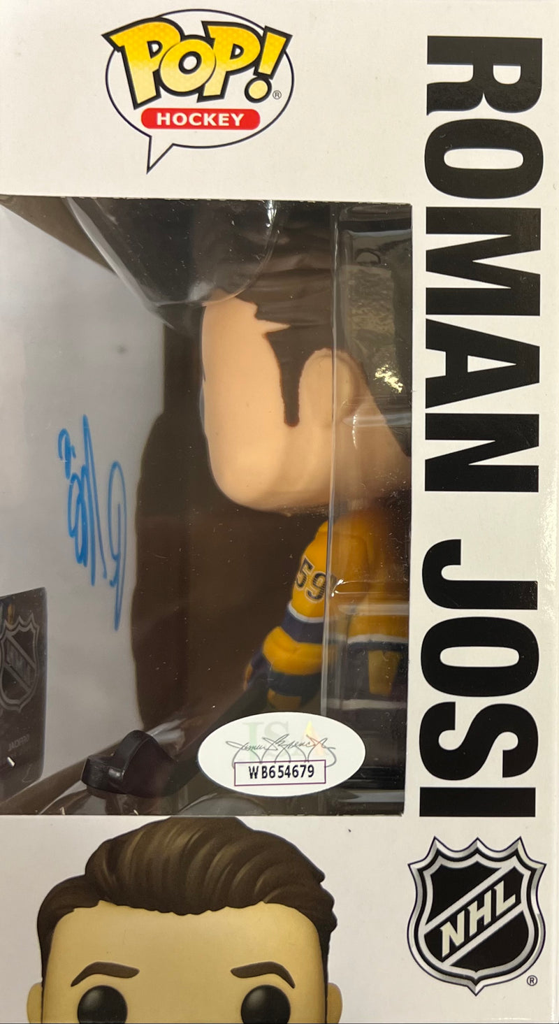 Roman Josi autograph signed funko pop #78 Nashville Predators JSA
