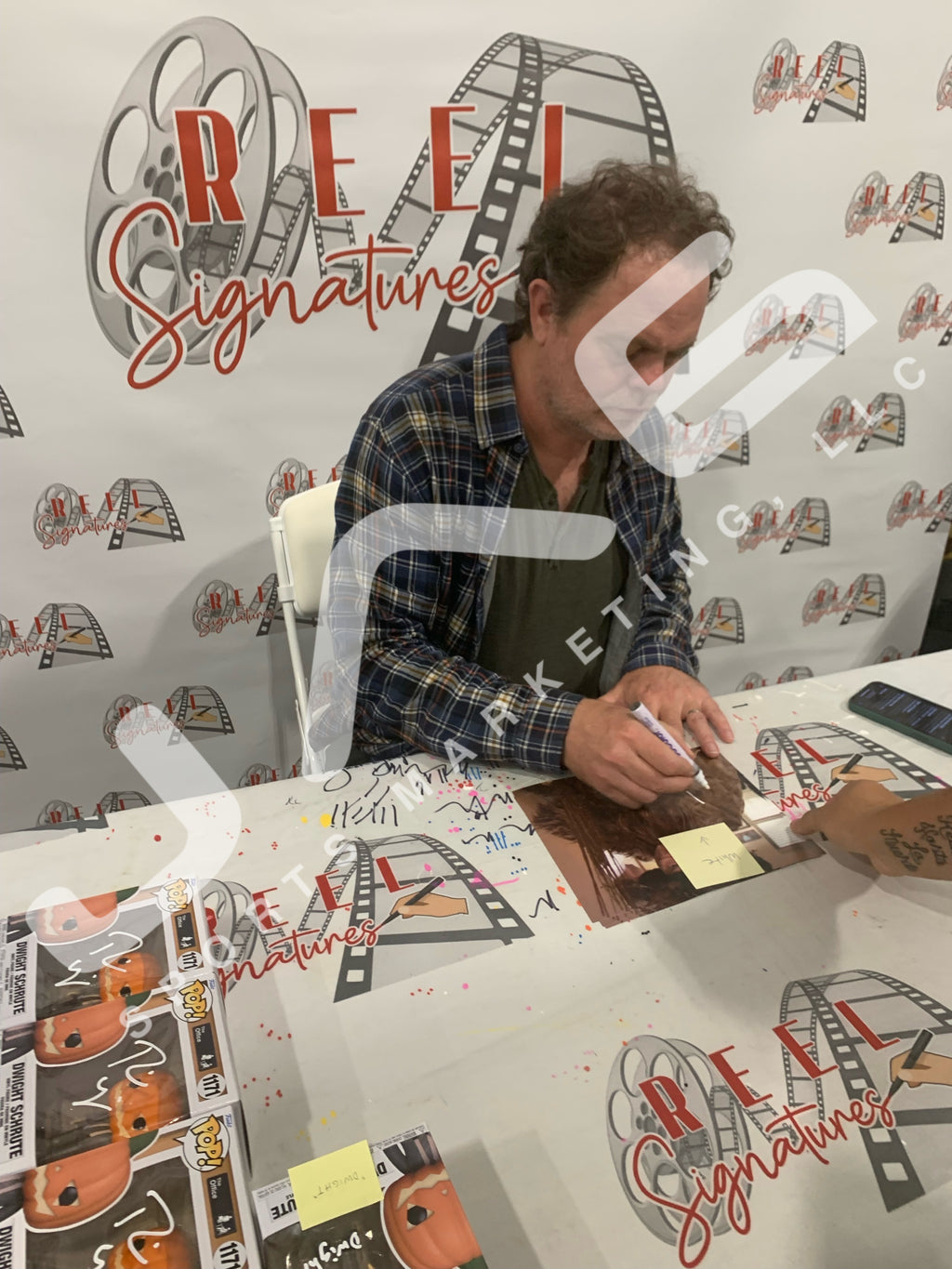 Rainn Wilson autographed signed 8x10 photo The Office JSA Dwight Schrute