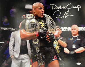 Daniel Cormier inscribed signed 16x20 photo UFC JSA COA