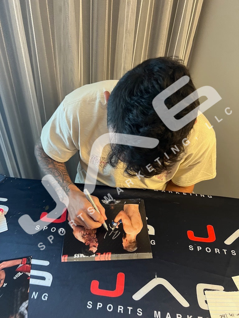 Max Holloway autographed signed 8x10 photo UFC Blessed JSA COA Calvin Katter
