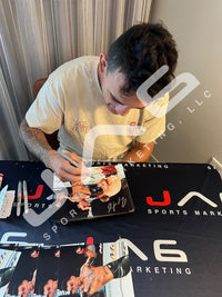Max Holloway autographed signed 8x10 photo UFC Blessed JSA COA Arnold Allen