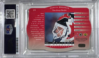 Martin Brodeur auto card Upper Deck #25 1996 New Jersey Devils PSA Encap