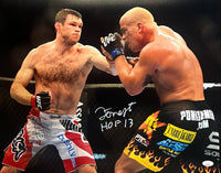 Forrest Griffin inscribed signed 16x20 photo UFC JSA COA
