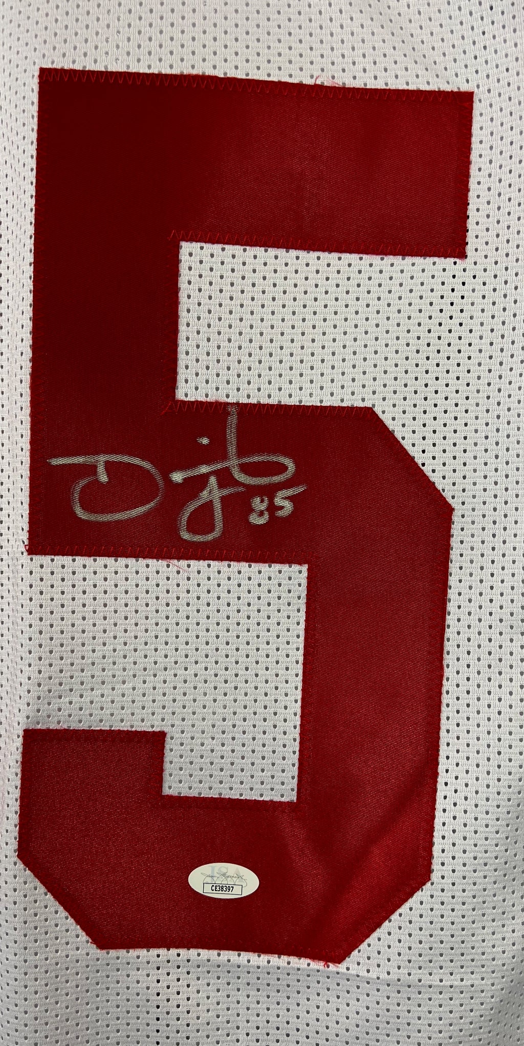 David Tyree autographed signed jersey NFL New York Giants JSA COA