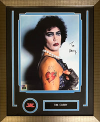 Tim Curry auto signed 11x14 framed photo The Rocky Horror Picture Show BAS