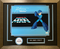 Ian James Corlett autographed signed inscribed 11x14 framed photo Mega Man JSA