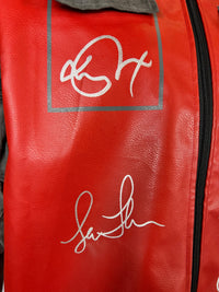 Cast signed autographed Back to The Future jacket BAS Fox Lloyd Tolkan Lea