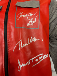 Cast signed autographed Back to The Future jacket BAS Fox Lloyd Tolkan Lea
