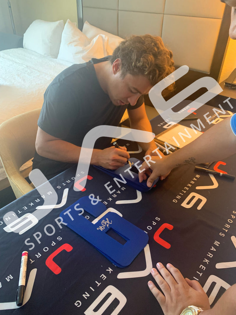 Andrei Kuzmenko autographed signed jersey autographed Vancouver Canucks JSA COA